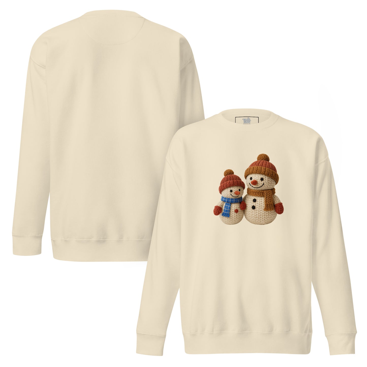 Sudadera  muñecos de nieve gráfico crochet, Diseño muñeco de nieve estilo amigurumi, Sudadera navideña gráfico de crochet, diseños de GLUU GLUU.