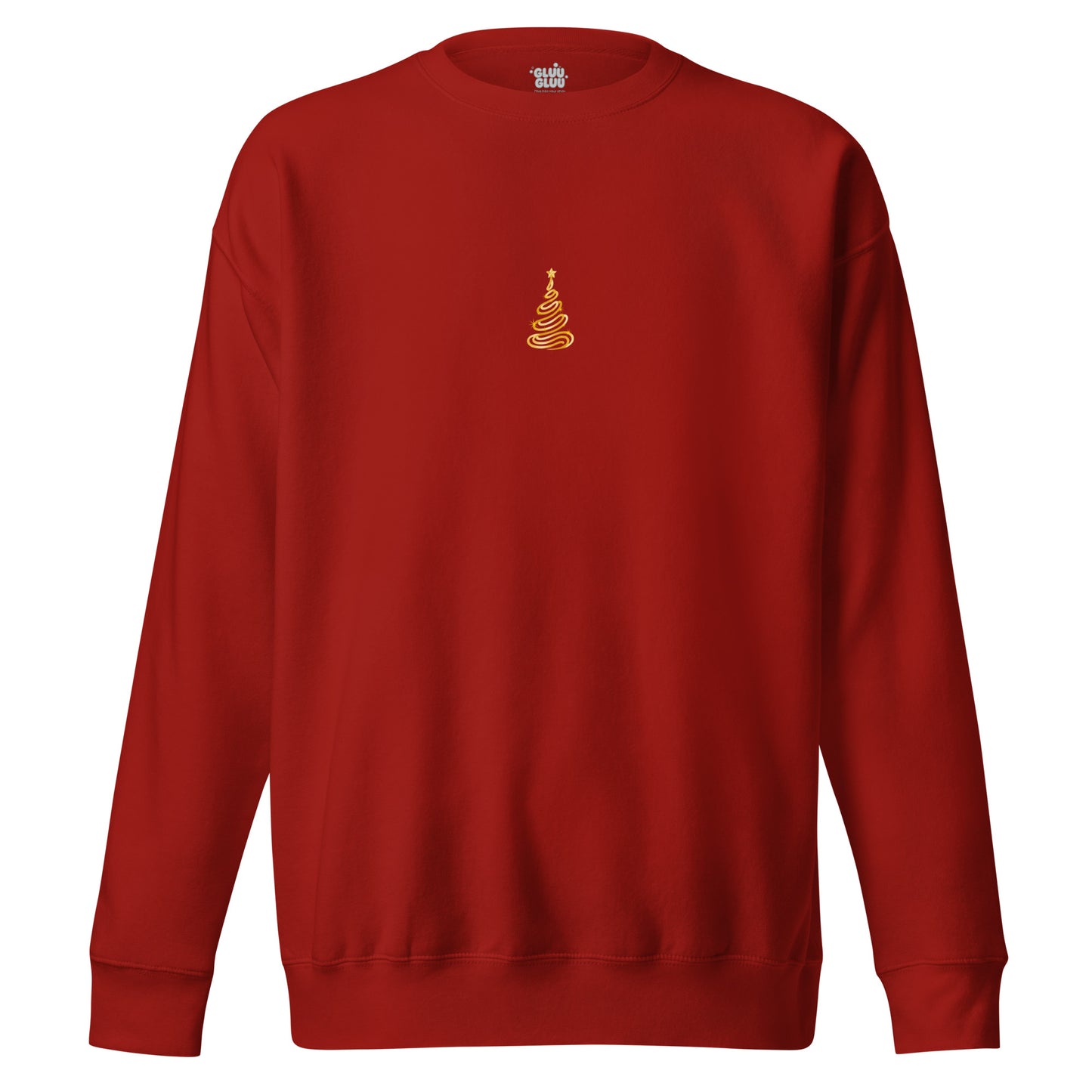 Sudadera ÁRBOL DE NAVIDAD minimalista, Sudadera minimalista de Navidad, regalo de Navidad, Sudadera con diseño navideño, diseño de GLUU GLUU.