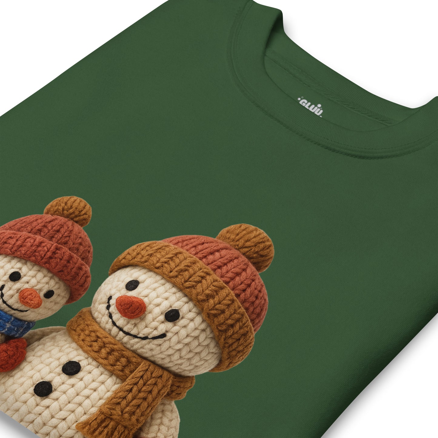 Sudadera  muñecos de nieve gráfico crochet, Diseño muñeco de nieve estilo amigurumi, Sudadera navideña gráfico de crochet, diseños de GLUU GLUU.