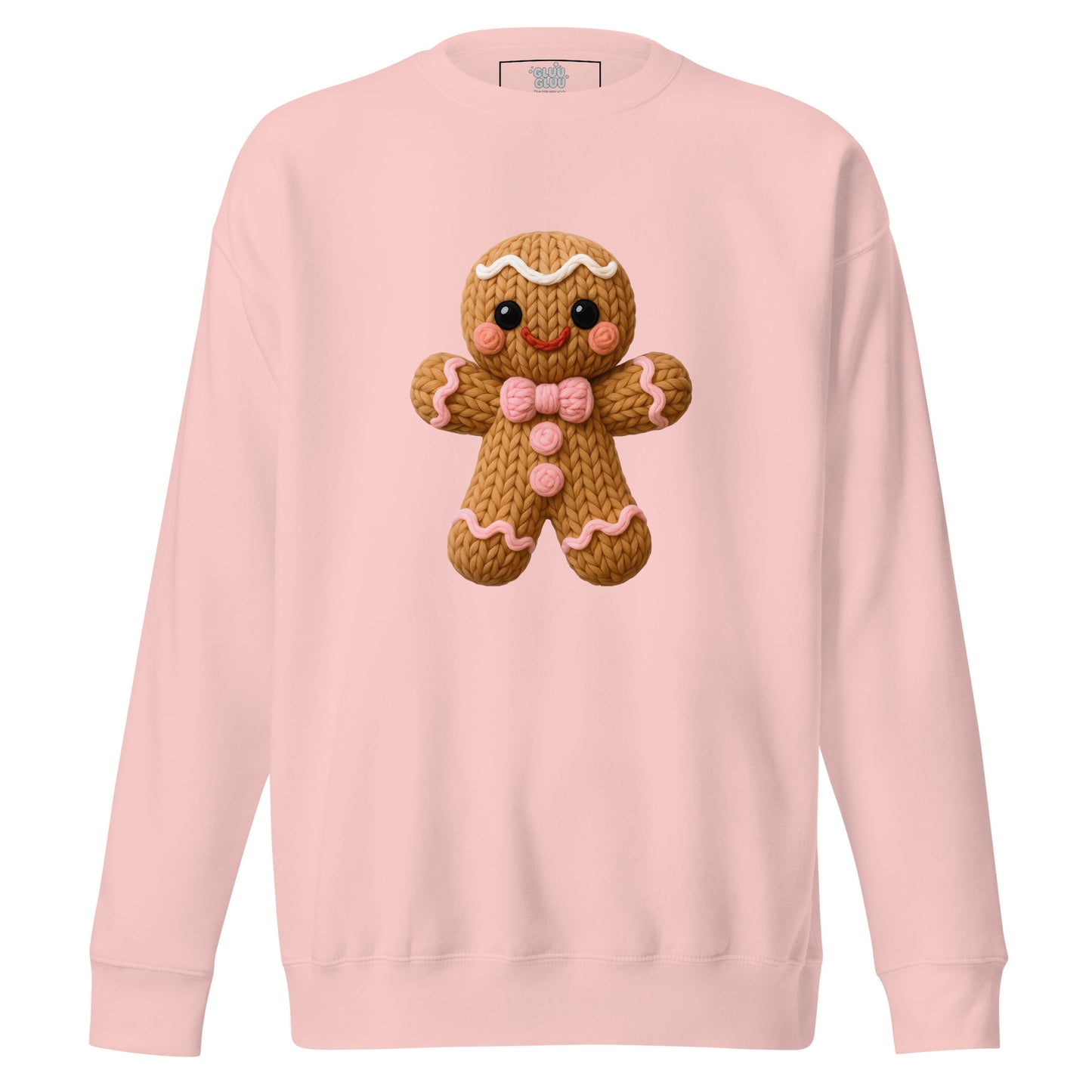 Sudadera Galleta de jengibre diseño navideño, Sudadera gingerbread estilo amigurumi, Sudadera Navidad galleta de jengibre tendencia