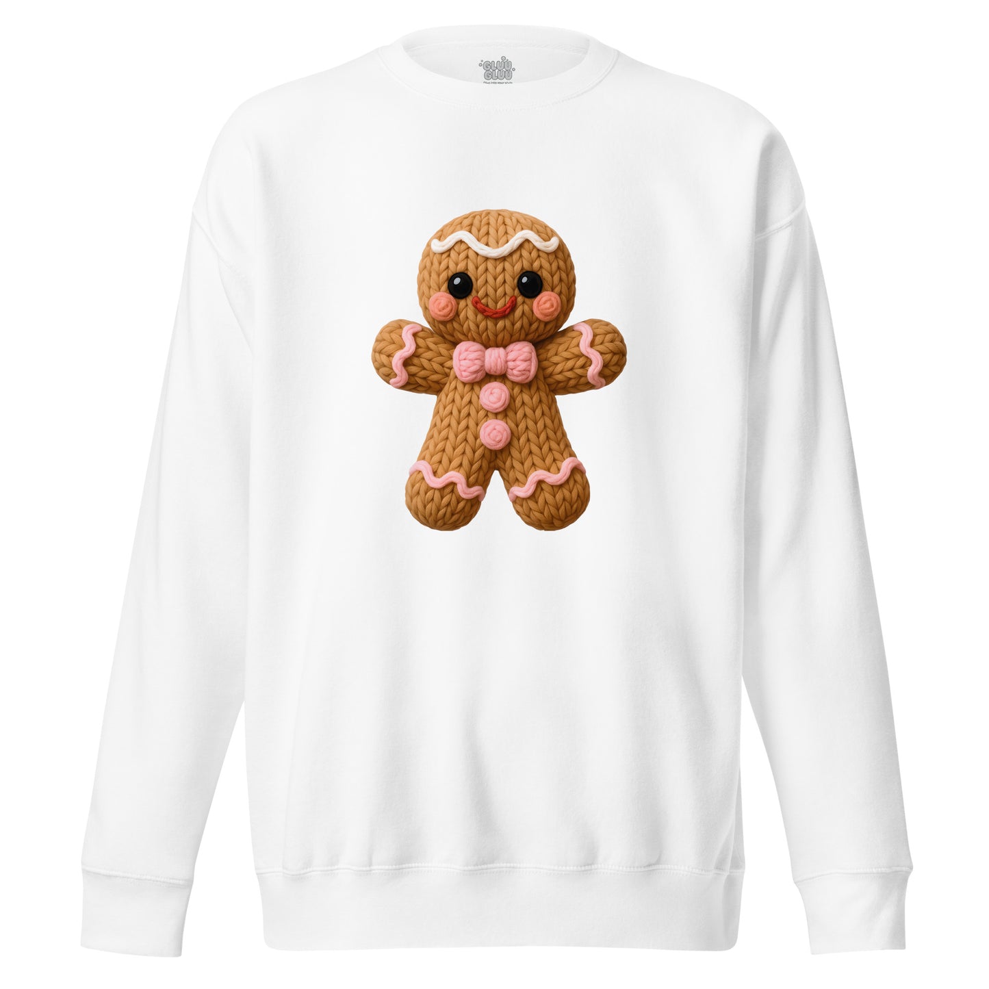 Sudadera Galleta de jengibre diseño navideño, Sudadera gingerbread estilo amigurumi, Sudadera Navidad galleta de jengibre tendencia