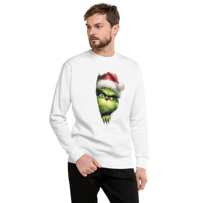 Sudadera Grinch, Sudadera clásico Grinch edición limitada, Sudadera navidad Grinch unisex estilo film.